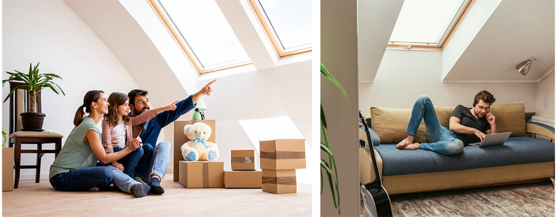 양주 옥정 파티오포레 다락방 구조 및 활용 공간